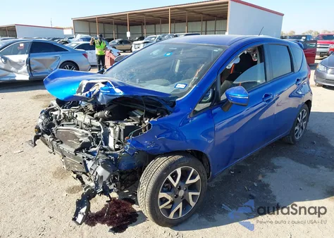 2015 Nissan Versa Note Sr из США, поврежденный, VIN 3N1CE2CP4FL444791